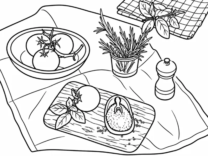 Generated printable coloring page line art