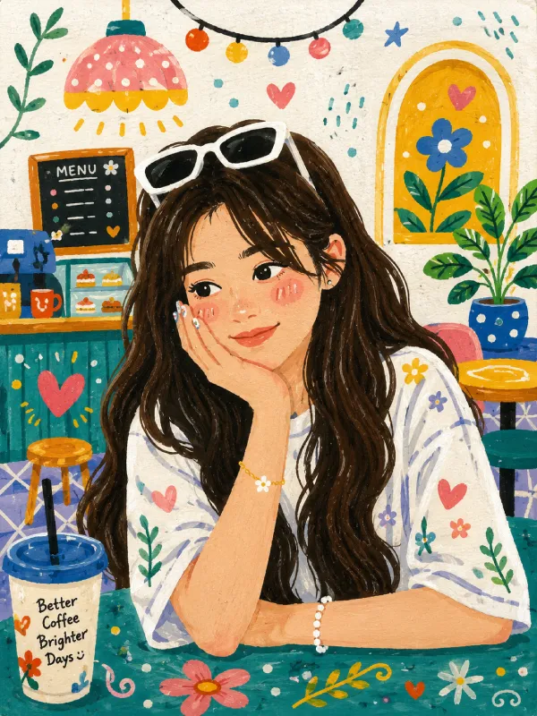 Colorful illustration used as a style showcase placeholder