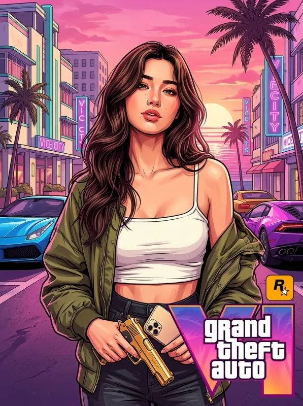 GTA VI-inspired showcase scene 1